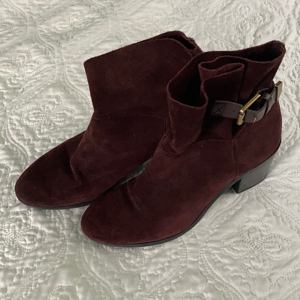Franco Sarto - Suede Bootie - Size 6.5